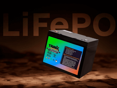 Акумулятор S&E LP LiFePO4 25,6V CAN – 280 Ah (7,2 кВт) – Білий