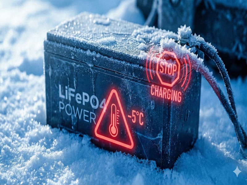 Чи можна заряджати LiFePO4 на морозі?