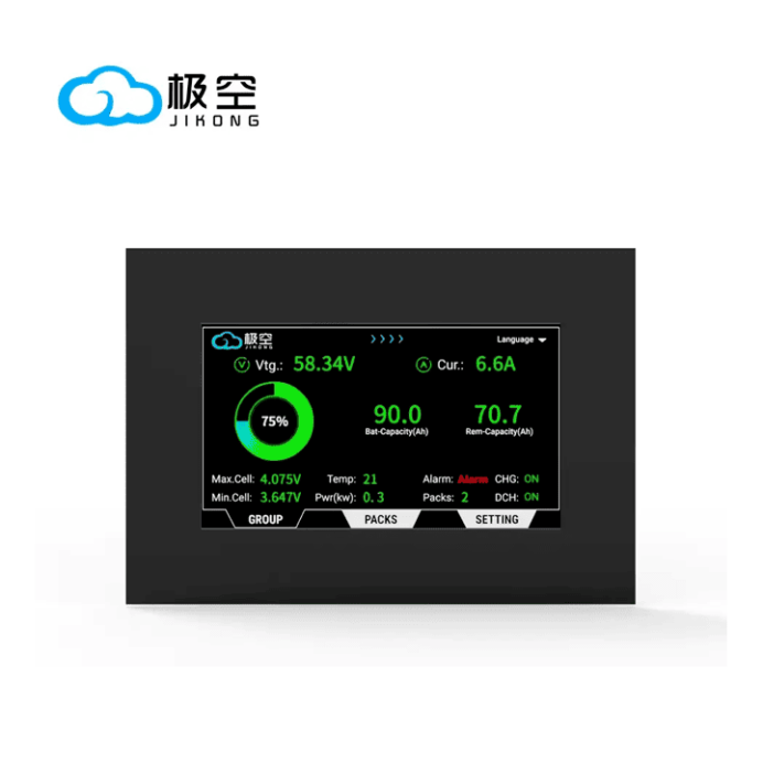 LCD дисплей JK BMS 4,3 (V19) JiKong