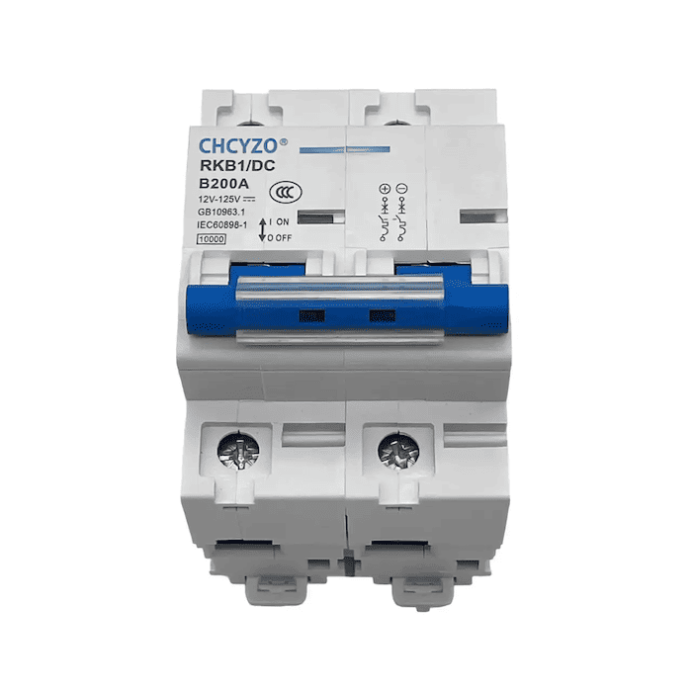 Автомат постійного струму 2Р 200А DC CHCYZO до 125V