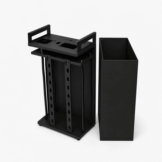 Корпус для LiFepo4 CAN 16s (280-320Ah) – Чорний